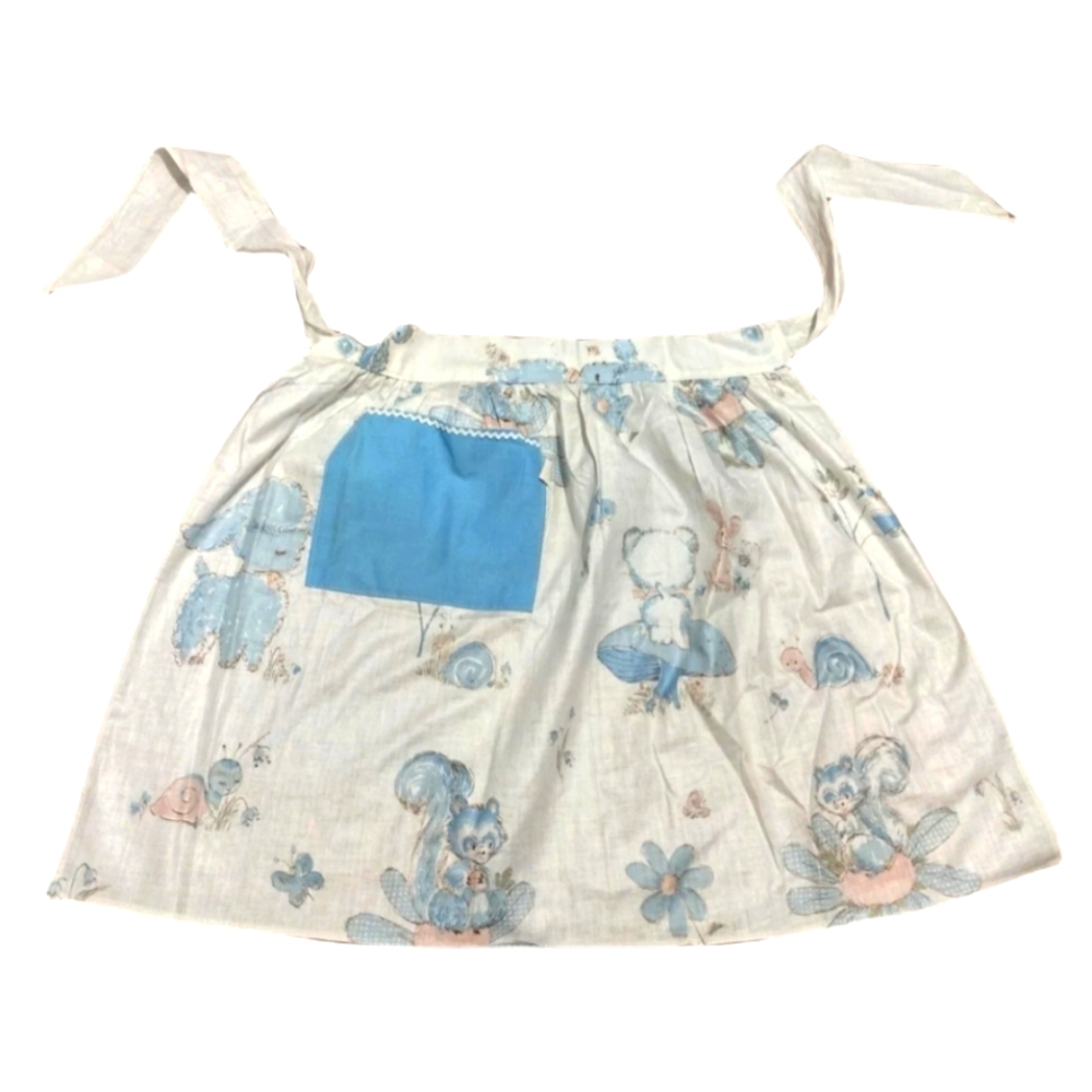 Vintage half apron